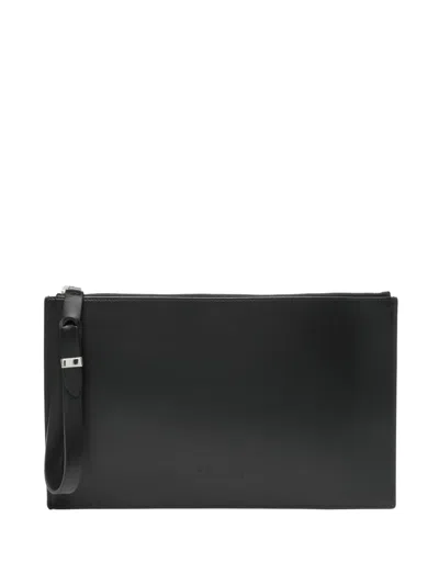 Orciani Machine Francaise Checked Clutch Bag