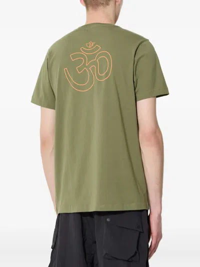 Maharishi Aum Logo-print T-shirt In Green