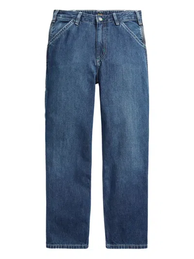 Polo Ralph Lauren Utility Pocket Denim Jeans In Blue