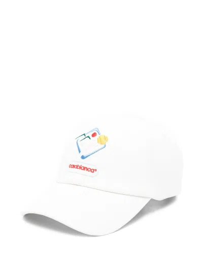 Casablanca Logo-embroidered Baseball Cap
