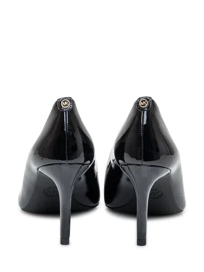 Michael Kors Alina Flex Pumps In Black Patent Leather In Black