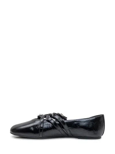 Michael Kors Indy Flex Ballet In Black