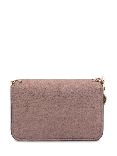 Stella Mccartney Falabella Small Wallet In Brown