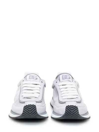 Dolce & Gabbana Low Sneaker In Gray