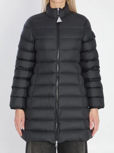 Moncler Midi Igesse Puffer Jacket In Black