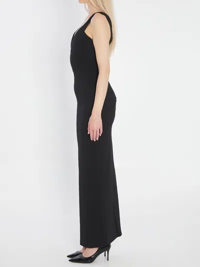 Solace London Nalani Crepe Maxi Dress In Multi