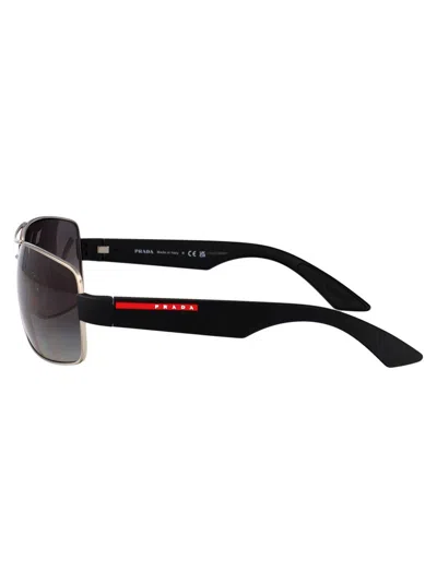 Prada Linea Rossa Man Sunglass Ps 50zs In Brown
