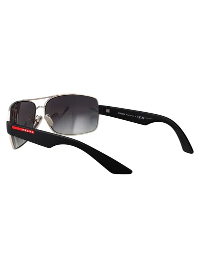 Prada Linea Rossa Man Sunglass Ps 50zs In Brown