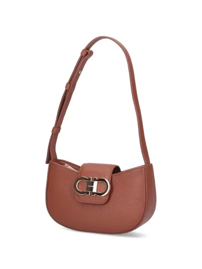 Ferragamo Double Gancini Mini Bag