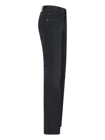 Balenciaga Waterproof Jeans In Black