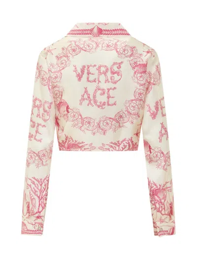 Versace Informal Shirt In Pink