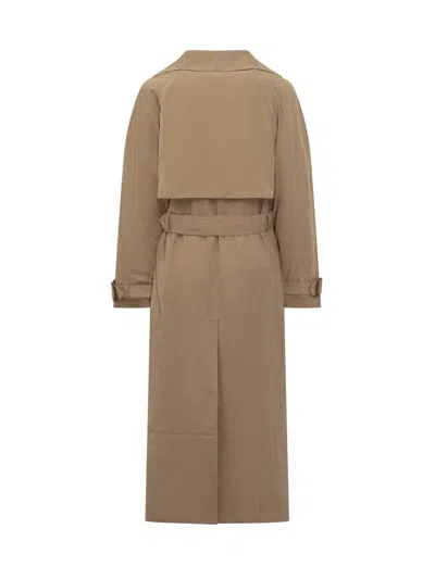 Isabel Marant Elea-ga Trench In Neutral