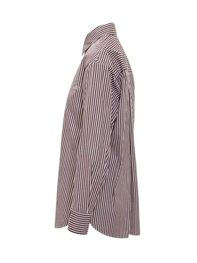 Isabel Marant Fabriza Striped Button-down Shirt In Multi