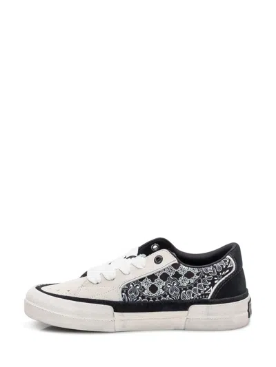 Amiri Sunset Skate Low-top Sneakers In Black