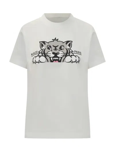 Kenzo Happy Tiger Loose Crew Neck T-shirt