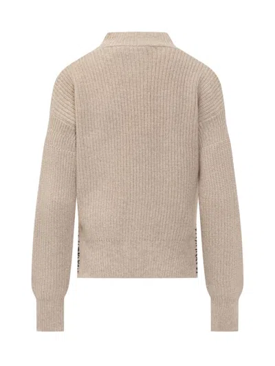 Marni Light Pink Wool Knitwear In Neutral