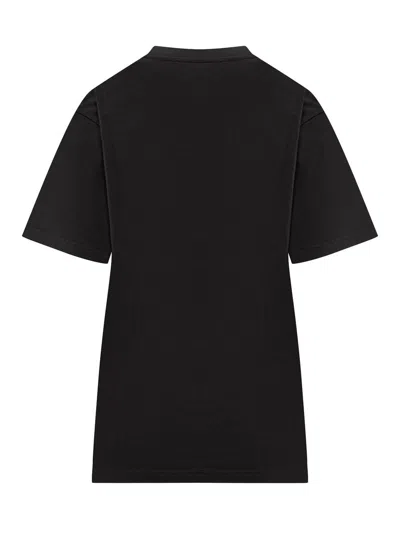 Jw Anderson Logo Embroidered Crewneck T-shirt