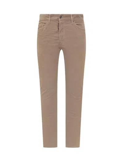 Dsquared2 Trousers In Neutral