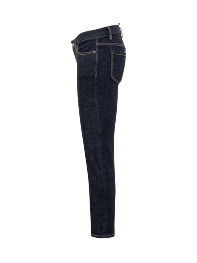 Dsquared2 Jennifer Cropped Jeans In Blue