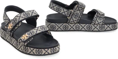 Tory Burch Kira Fabric Platform Sandals