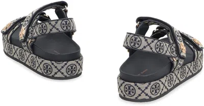 Tory Burch Kira Fabric Platform Sandals