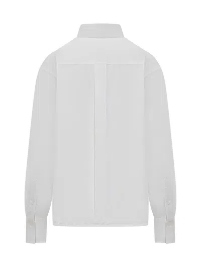 Victoria Beckham Cropped Shirt In White