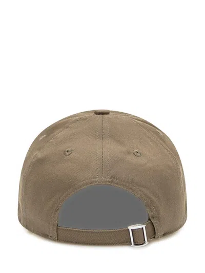 Drôle De Monsieur La Casquette Slogan Tresses Cap In Brown