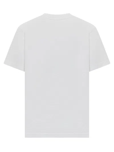 Casablanca Cotton Crew Neck T-shirt With Graphic Print In Multi