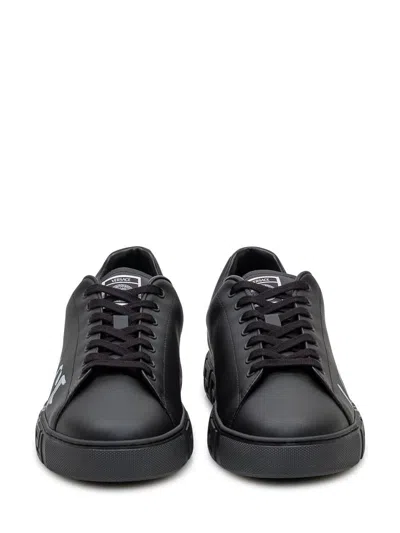 Versace Greek Sneakers With Logo In Multi