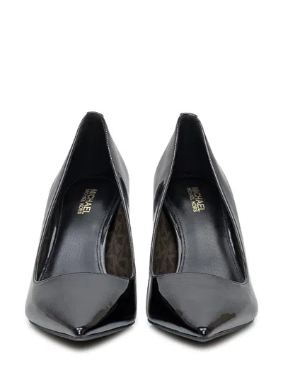 Michael Kors Alina Flex Pumps In Black Patent Leather In Black