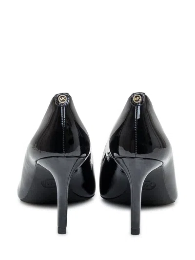 Michael Kors Alina Flex Pumps In Black Patent Leather In Black