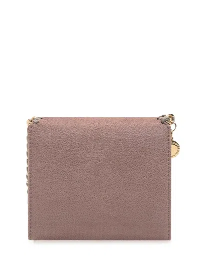 Stella Mccartney Falabella Small Wallet In Brown