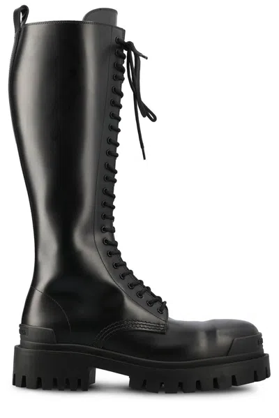 Balenciaga Strike Lace-up Boots