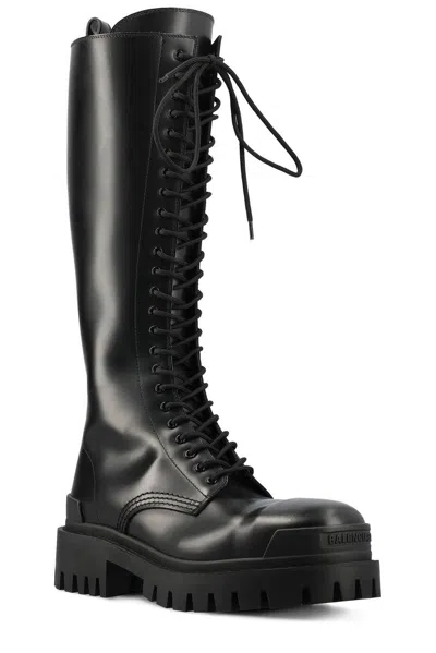 Balenciaga Strike Lace-up Boots