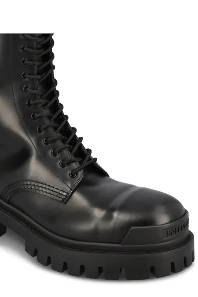 Balenciaga Strike Lace-up Boots