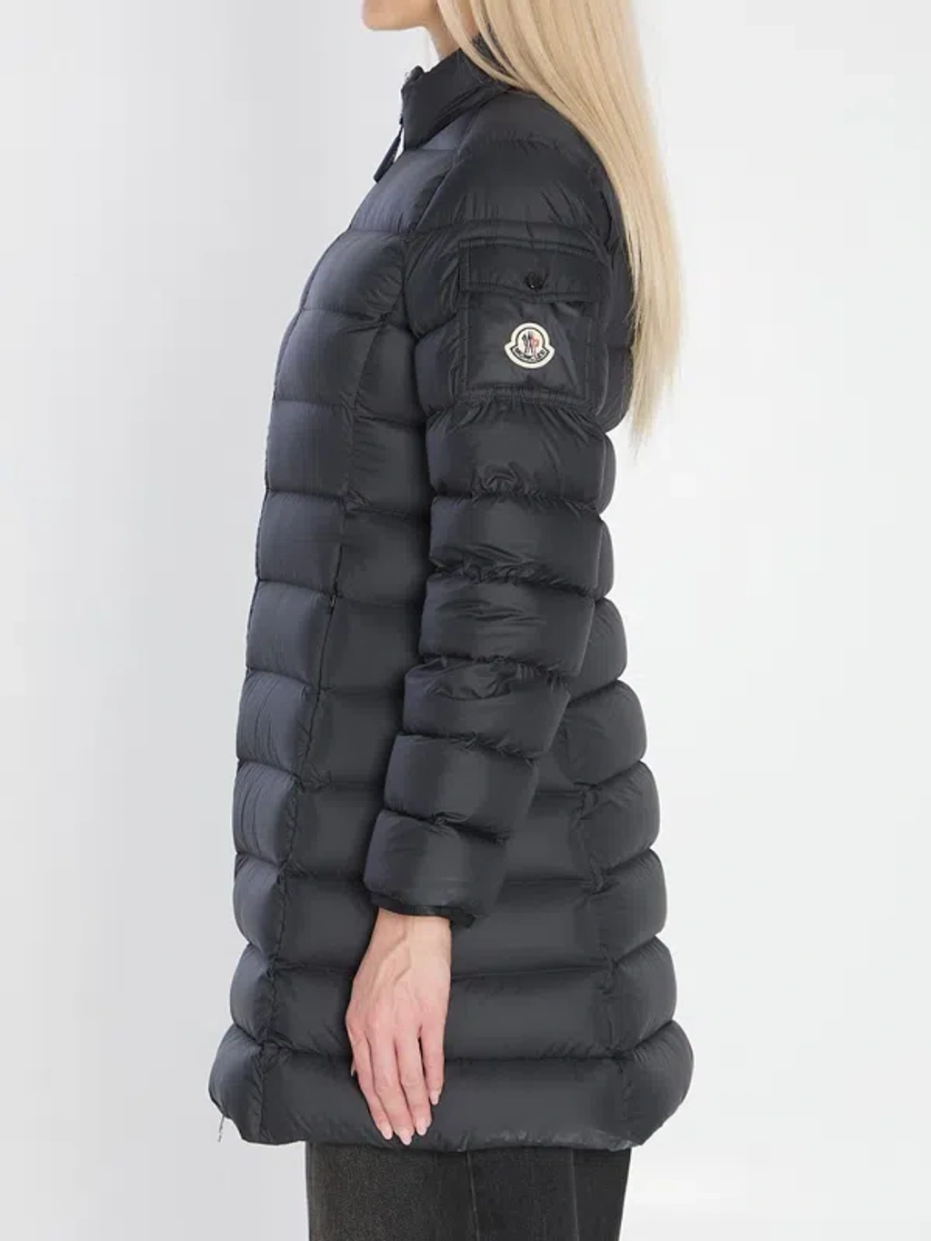 Moncler Midi Igesse Puffer Jacket In Black | ModeSens