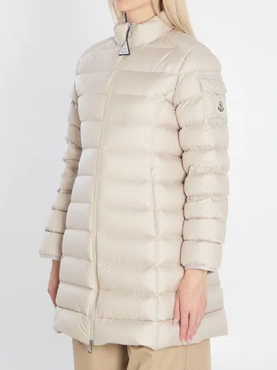 Moncler Igesse Midi Puffer Jacket In White