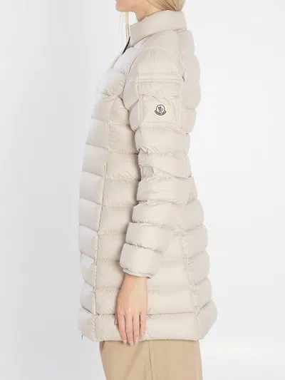 Moncler Igesse Midi Puffer Jacket In White