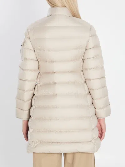 Moncler Igesse Midi Puffer Jacket In White