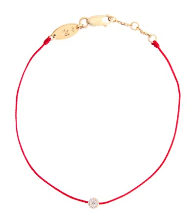 Redline Yellow Gold And Diamond Illusion Bracelet