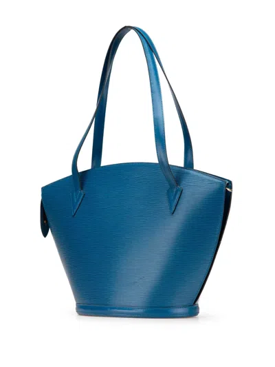Pre-owned Louis Vuitton 1995 Epi Saint Jacques Gm Long Strap Shoulder Bag