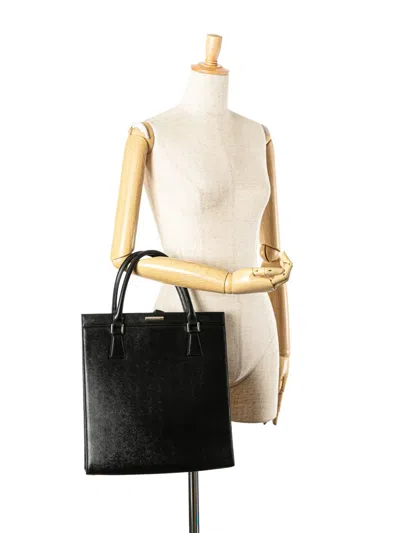 Pre-owned Burberry 2000-2017 Leather Tote Bag