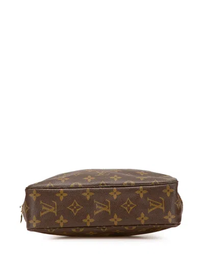 Pre-owned Louis Vuitton 1984 Monogram Trousse Toilette 23 Clutch Bag