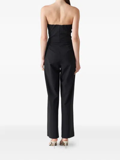 Grifoni Strapless Pleated Jumpsuit