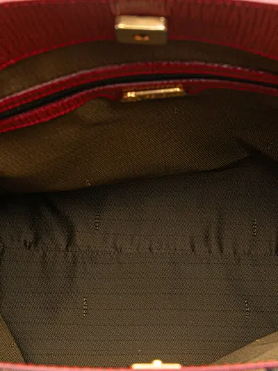 Pre-owned Fendi 20th Century Leopard Print Canvas Tote Bag