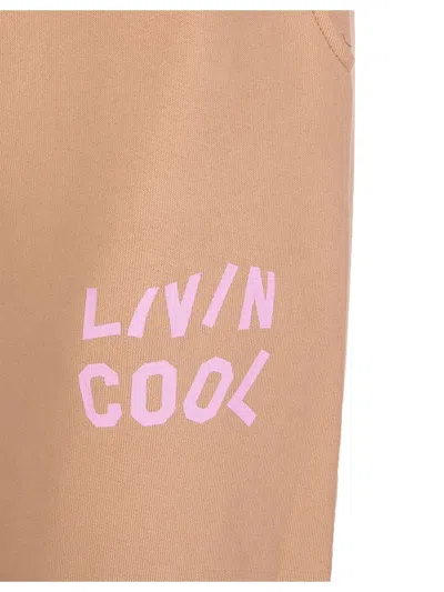 Livincool Logo-print Cotton Track Pants