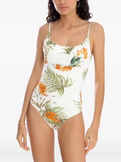 Brigitte Emilly Floral-print Swimsuit