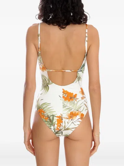Brigitte Emilly Floral-print Swimsuit