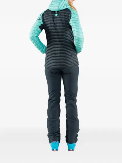 Dynafit Radical Down Rds Hooded Quilted Jacket In Green