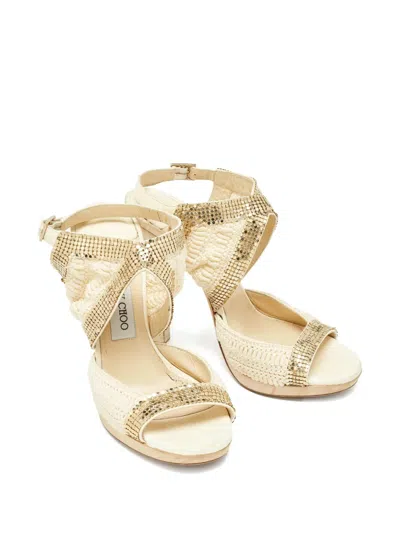 Pre-owned Jimmy Choo Leather Heeled Sandals